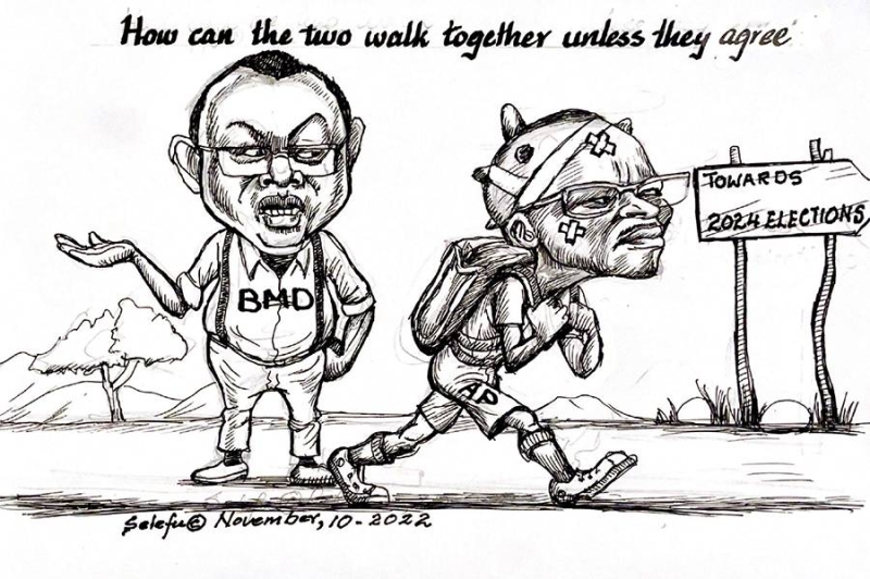 How Can The Two Walk Together Unless They Agree Mmegi Online   55792 